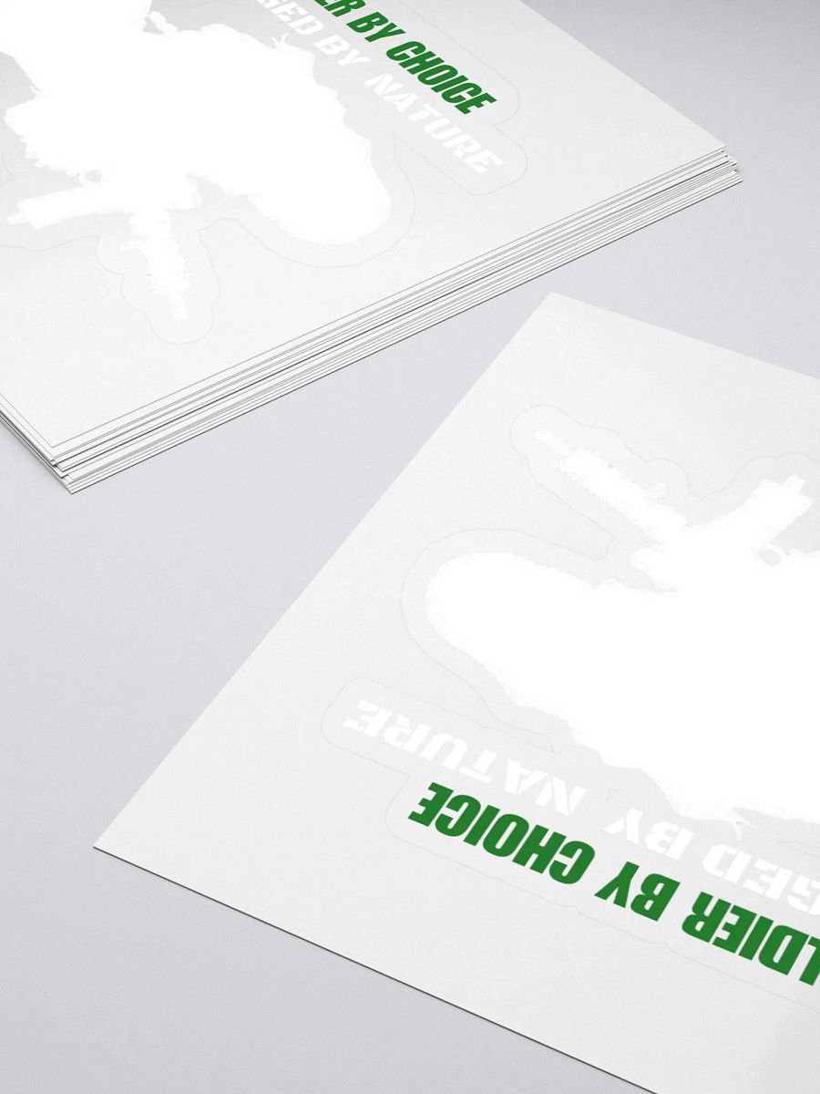 SOLDIER BY CHOICE FEMALE DECAL product image (4)