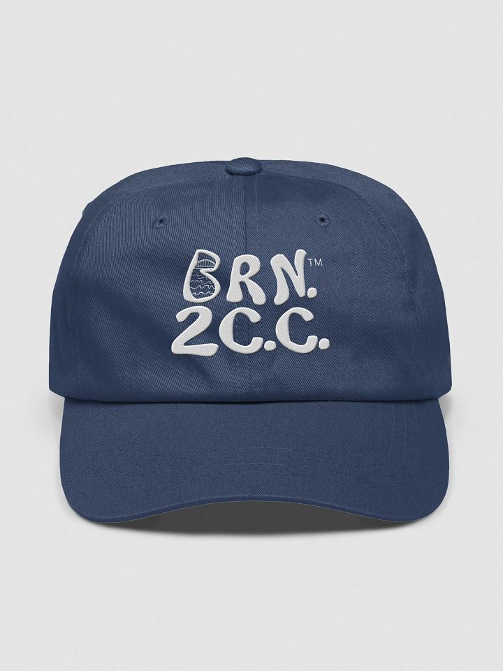 BOURNE to Cape Cod™ | Classic Dad Hat | Laid-Back, Coastal Cool with BRN.2C.C.™ Vibes | White Logo product image (9)
