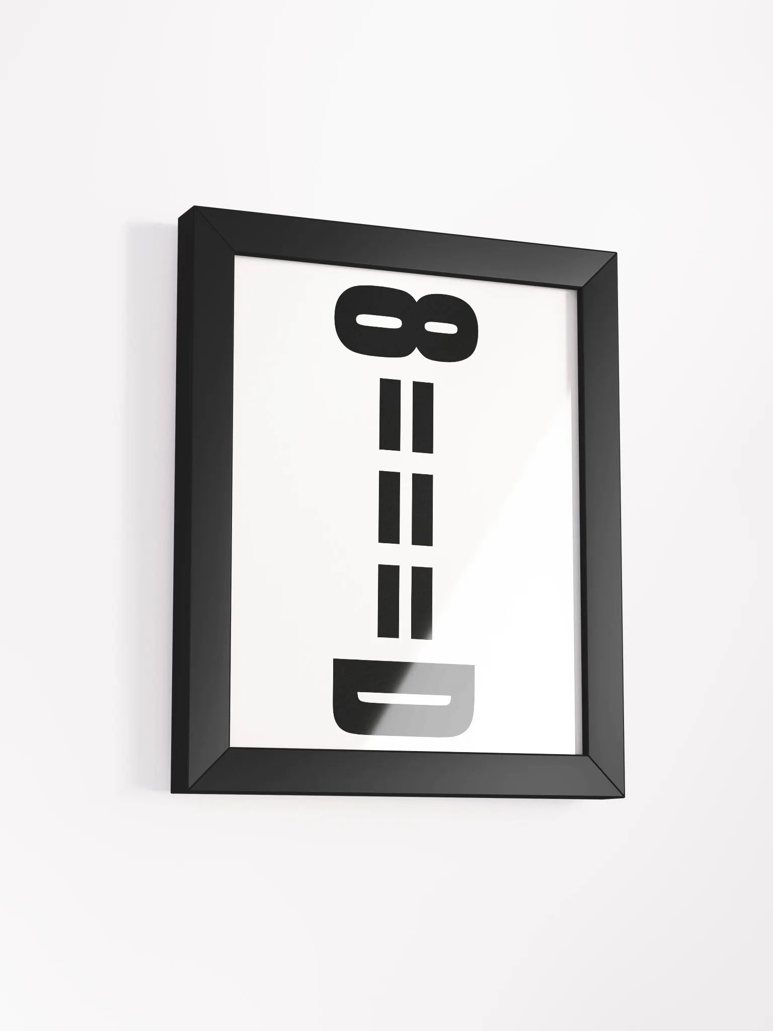 8===D Framed High-Quality Matte Poster product image (2)