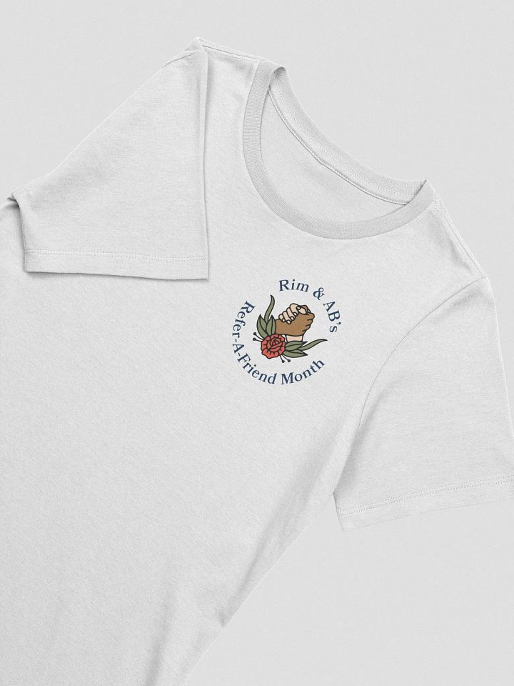 Refer-a-Friend Month T-Shirt (Women's) (Front and back) product image (2)