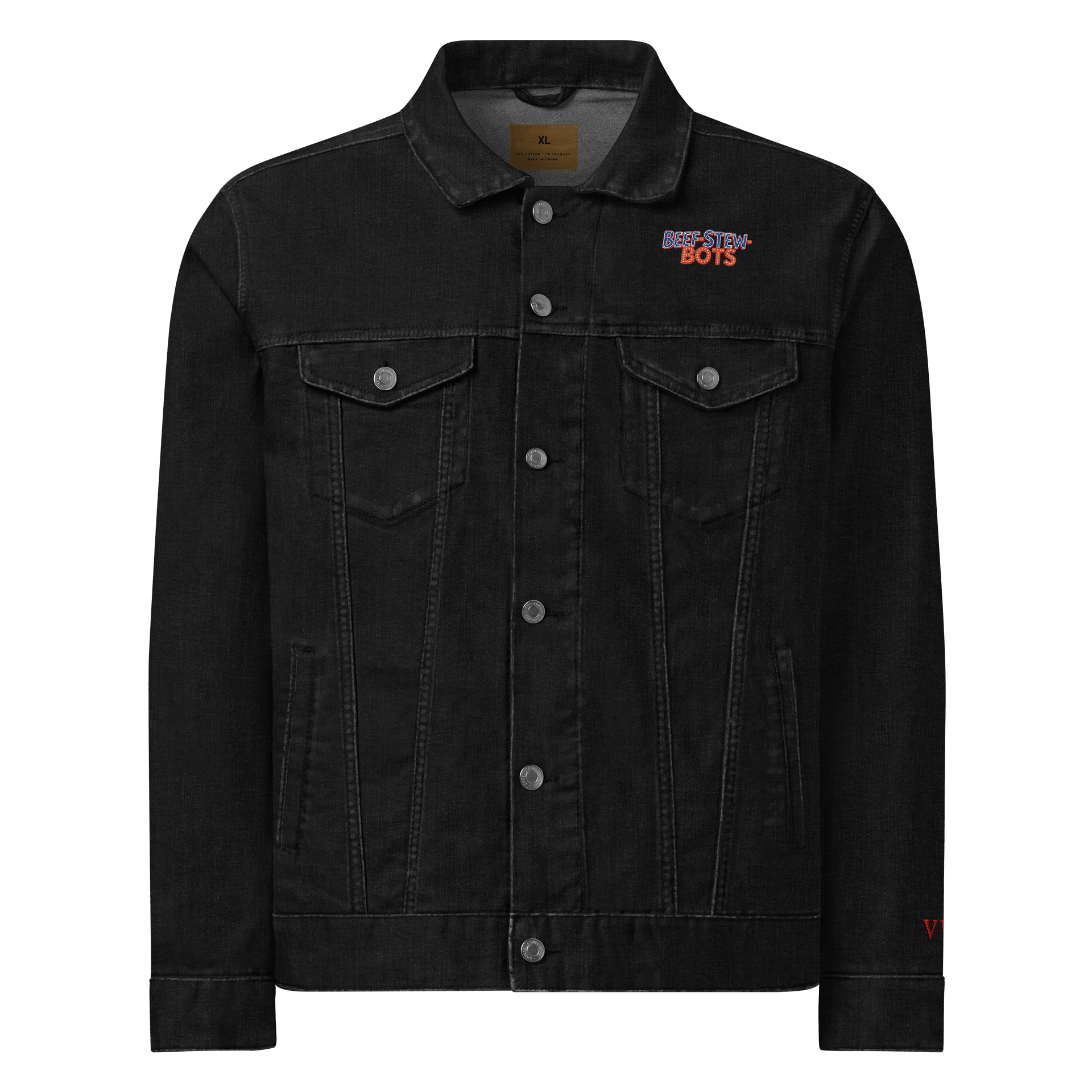 Vibe Vault Society's very own BeefStew-Bots original Threadfast Denim Jacket by Threadfast Apparel product image (1)