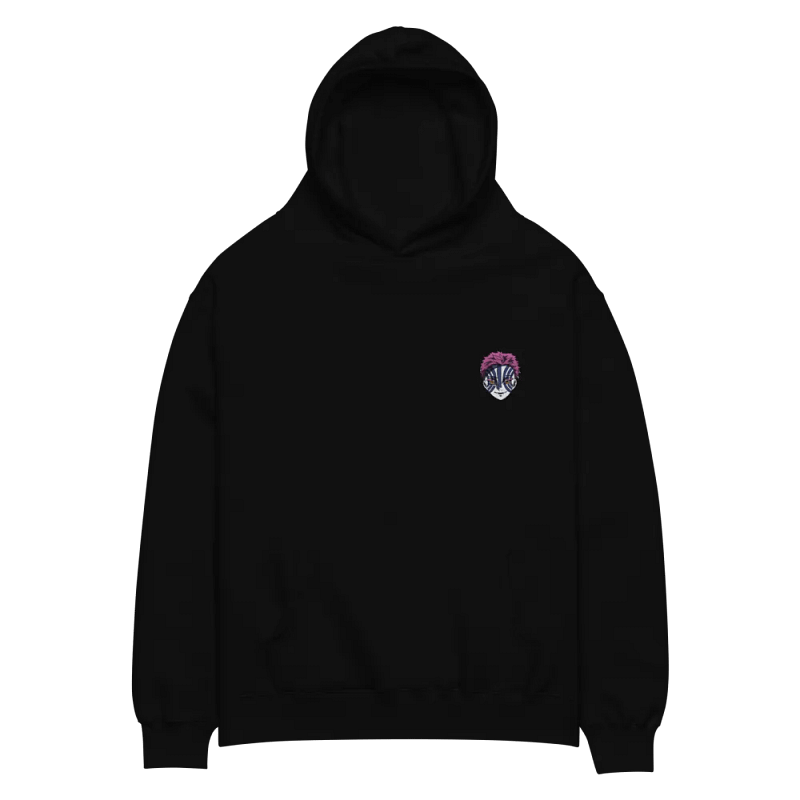Premium Unisex Oversized Akaza Hoodie From Demon Slayer