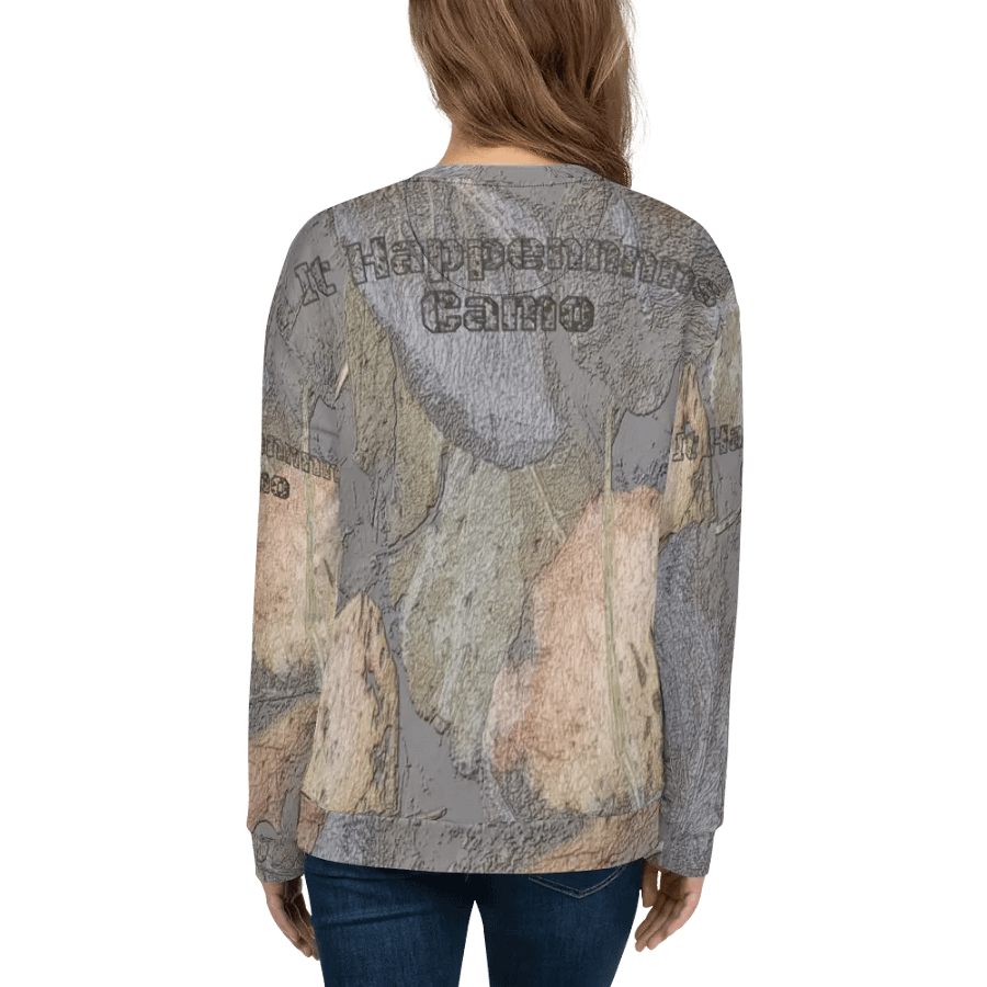Recycled Unisex Sweatshirt - MossyOak - It Happennnns Camo product image (8)