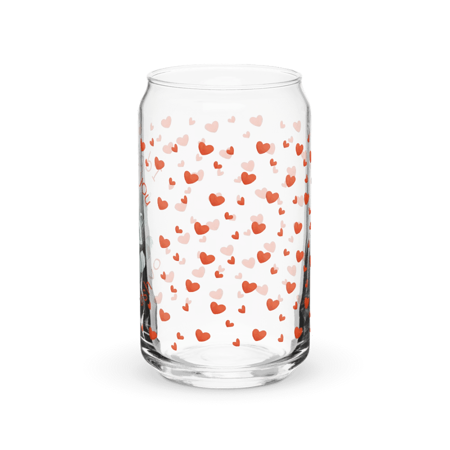 "I’d Pick You Over Trash" Glass Tumbler with Straw product image (7)