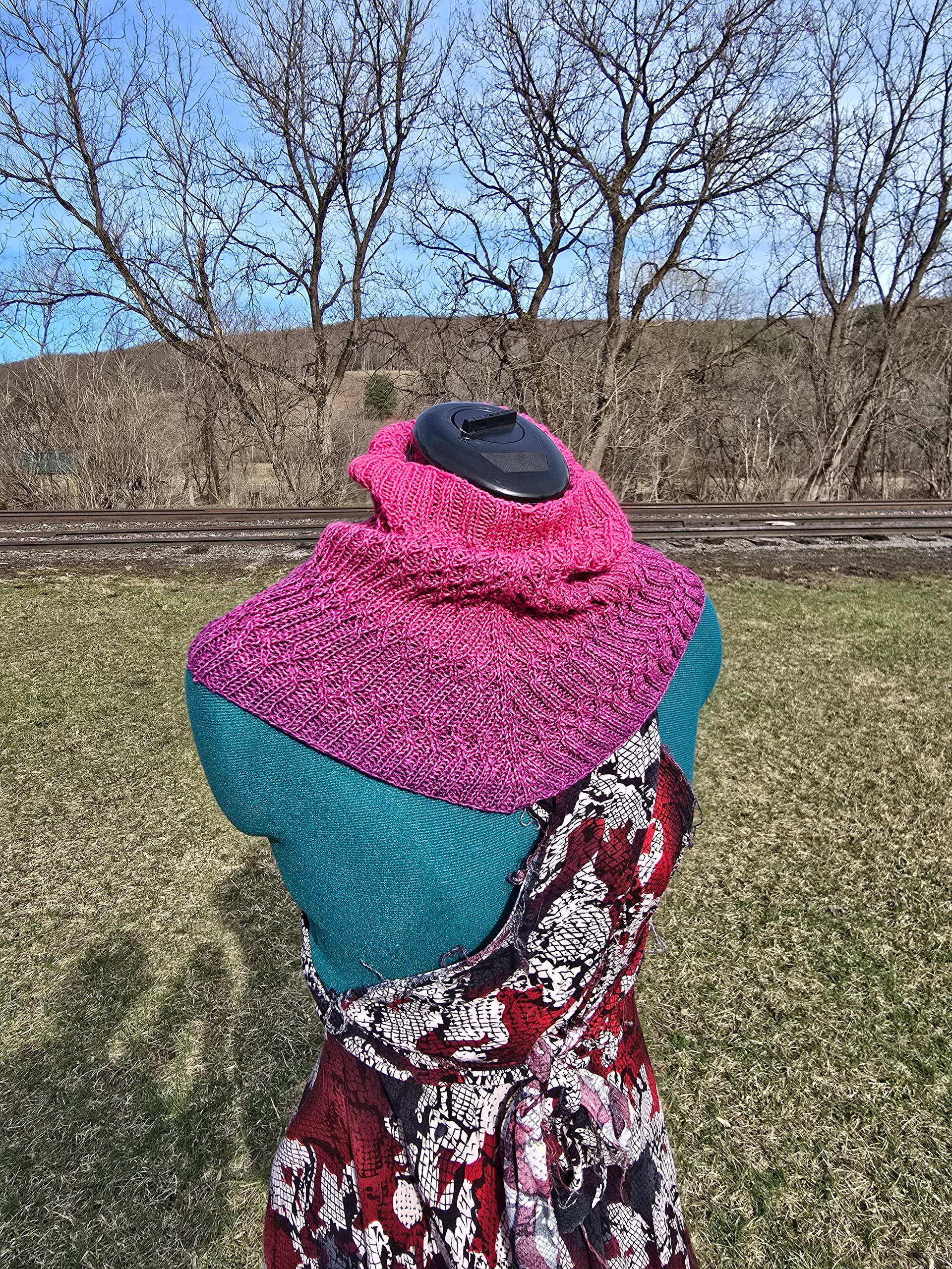Knit Pink Cowl 🐑 product image (1)
