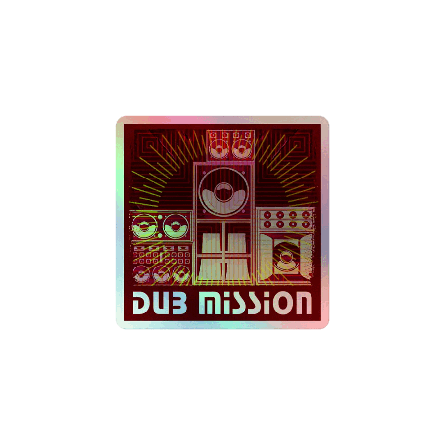 Holographic Kiss-Cut Sticker | Dub Mission product image (1)