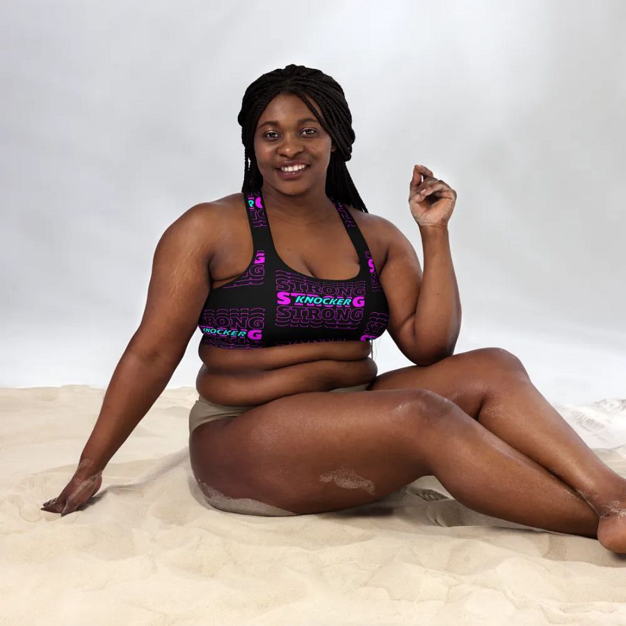 KNOCKER STRONG SPORTS BRA (BLACK) product image (5)