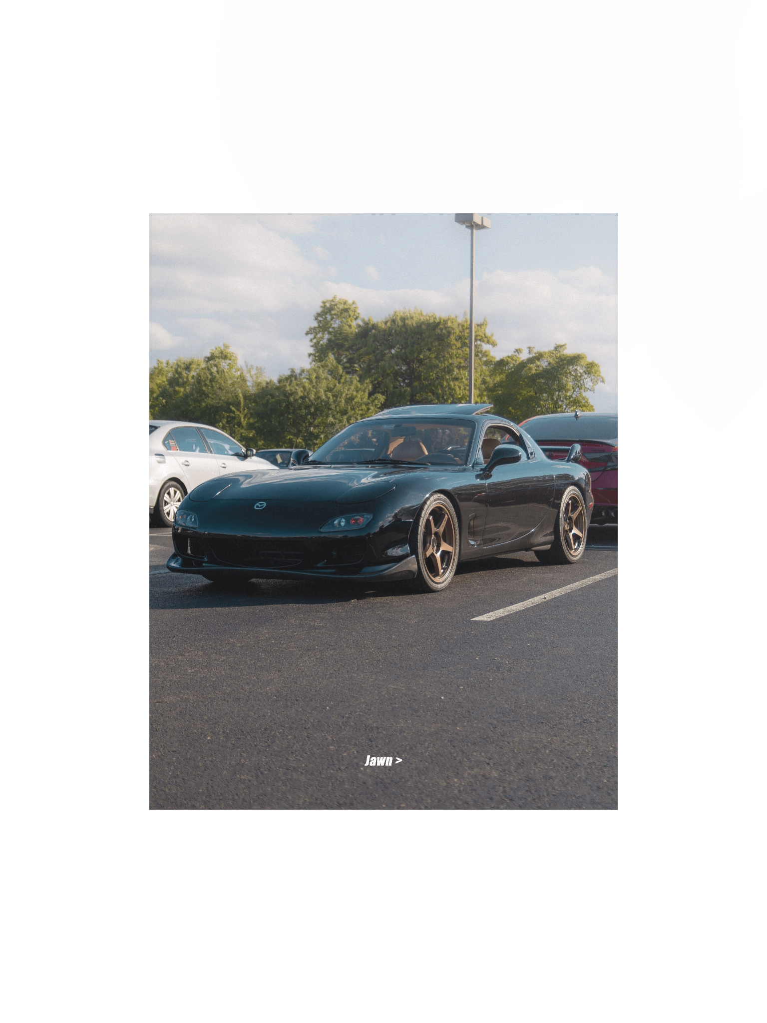 Jawn > Mazda RX7 Poster product image (1)