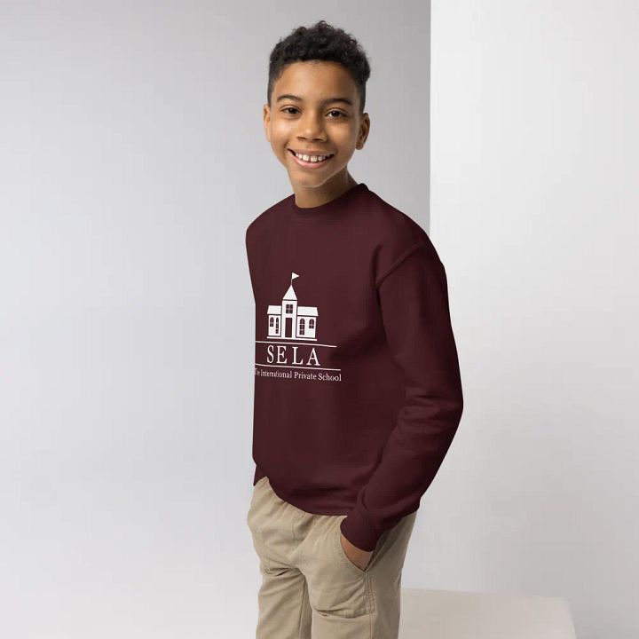 SELA Youth Crew Neck Sweatshirt (multi color) product image (2)