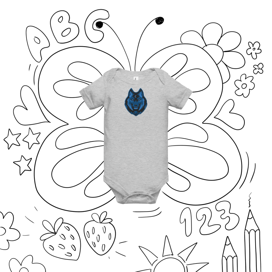 Mystic Wolf Baby Onesie product image (9)