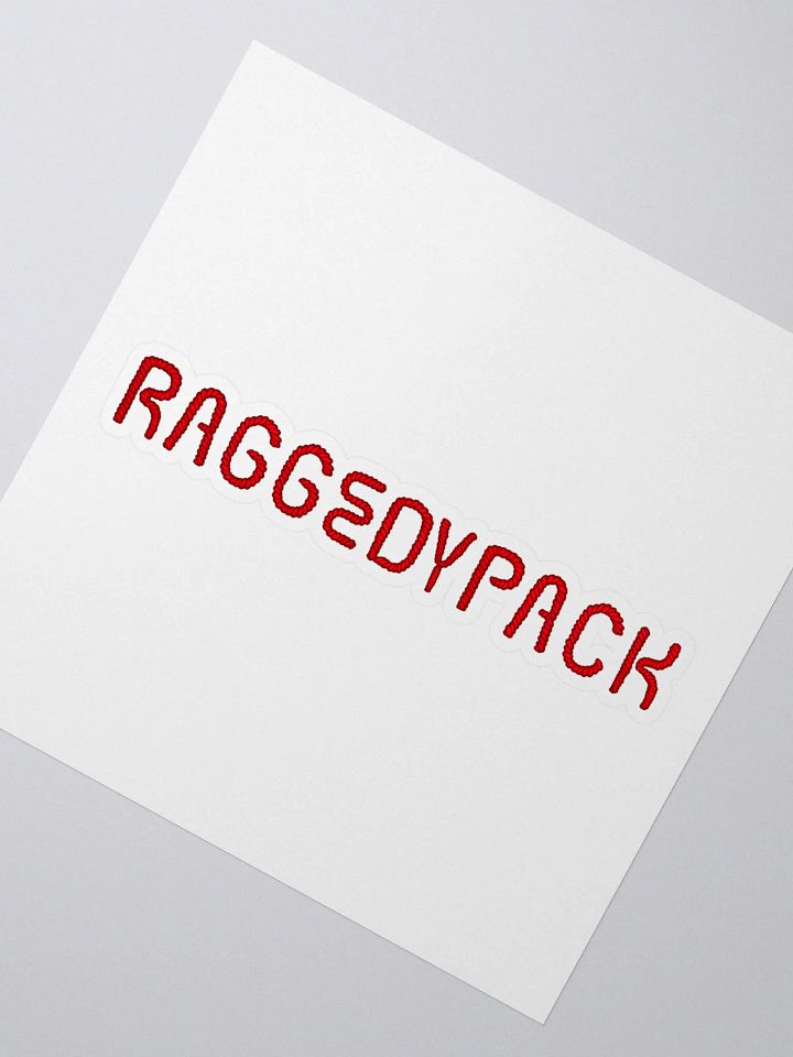 Raggedy Pack Horizontal Sticker product image (2)