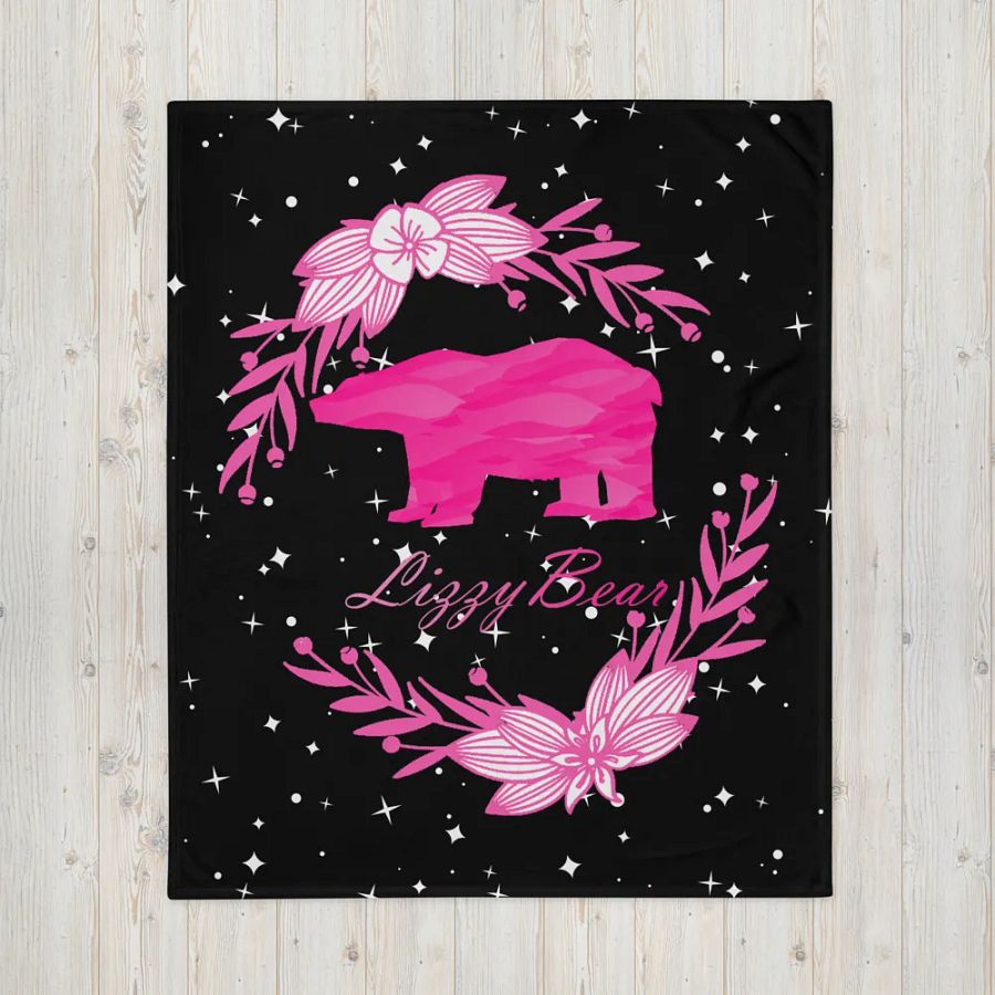 LizzyBear Throw Blanket product image (16)