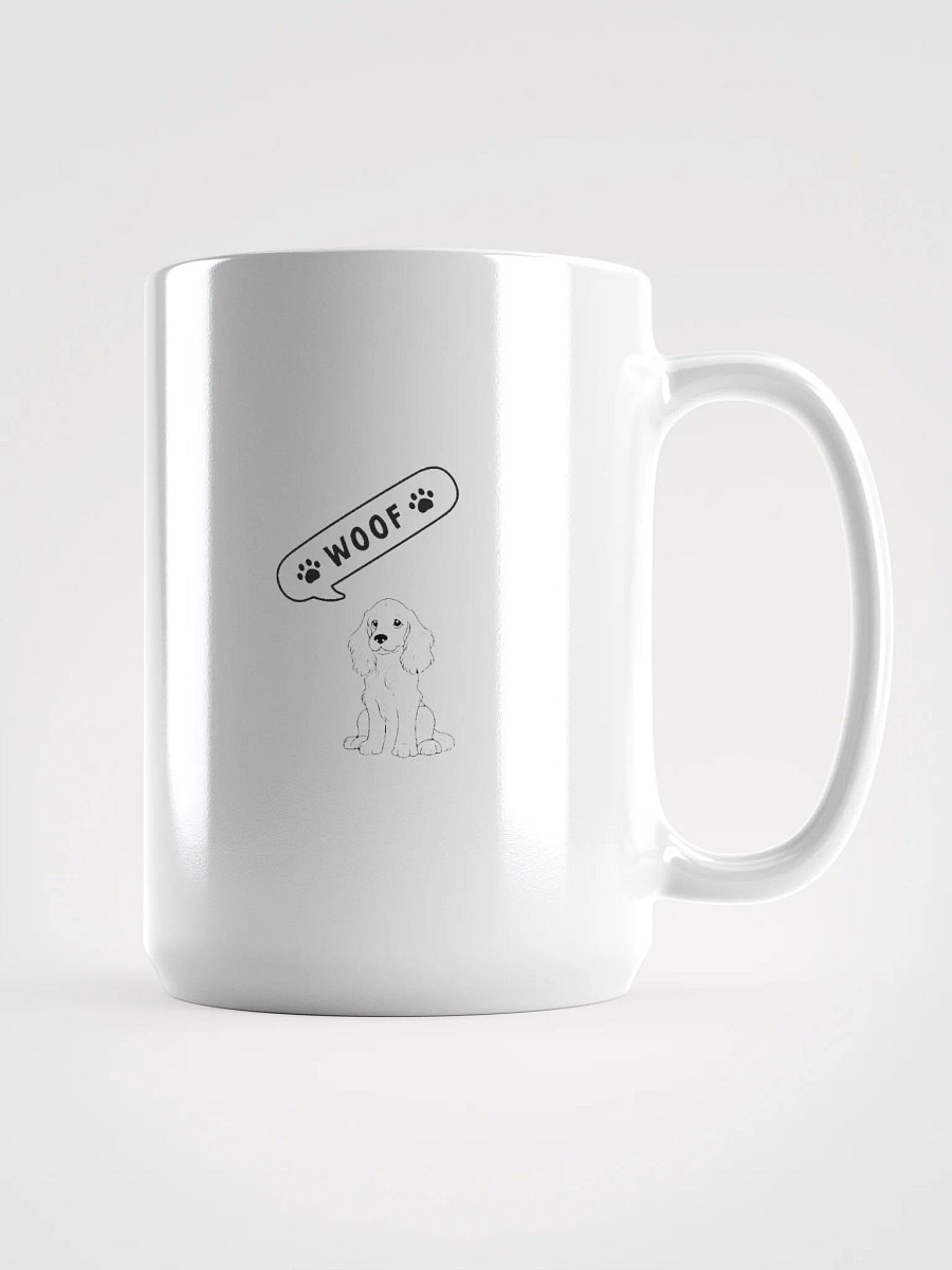 Pawsitively Woof White Glossy Mug product image (1)