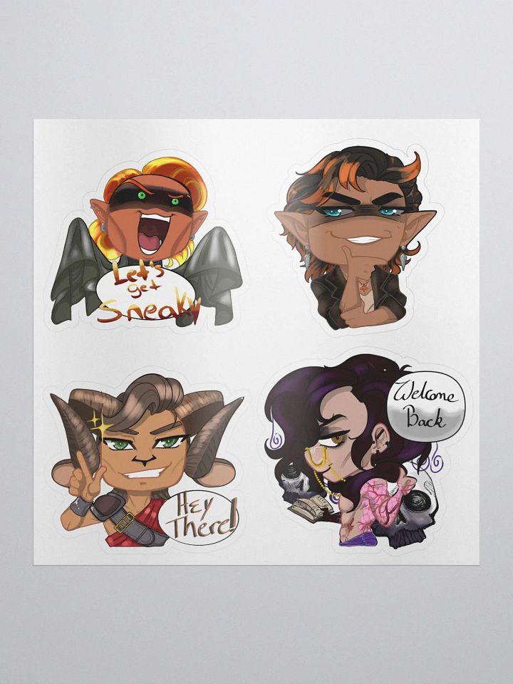 Ereckdoon Rising Sticker Set #3 product image (1)