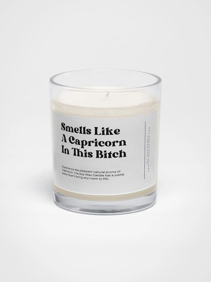 Funny Capricorn Candle product image (1)
