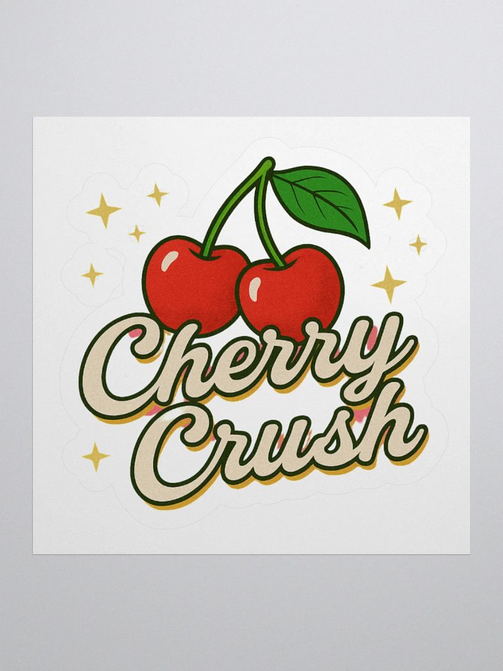 Cherry Crush Sticker – Jessie World Tour ‘86 Edition product image (3)