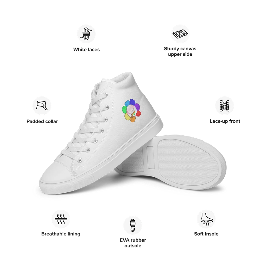 White Flower Sneakers product image (46)