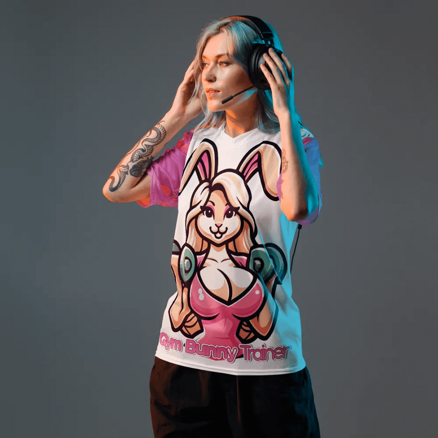 Gym Bunny Trainer Athletic Jersey product image (2)