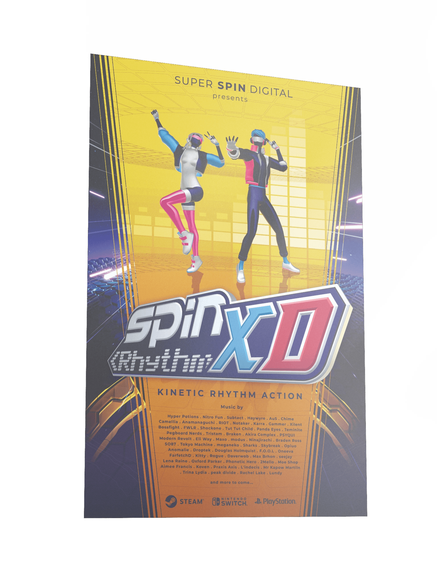 Spin Rhythm XD Movie-Style Matte Poster product image (6)