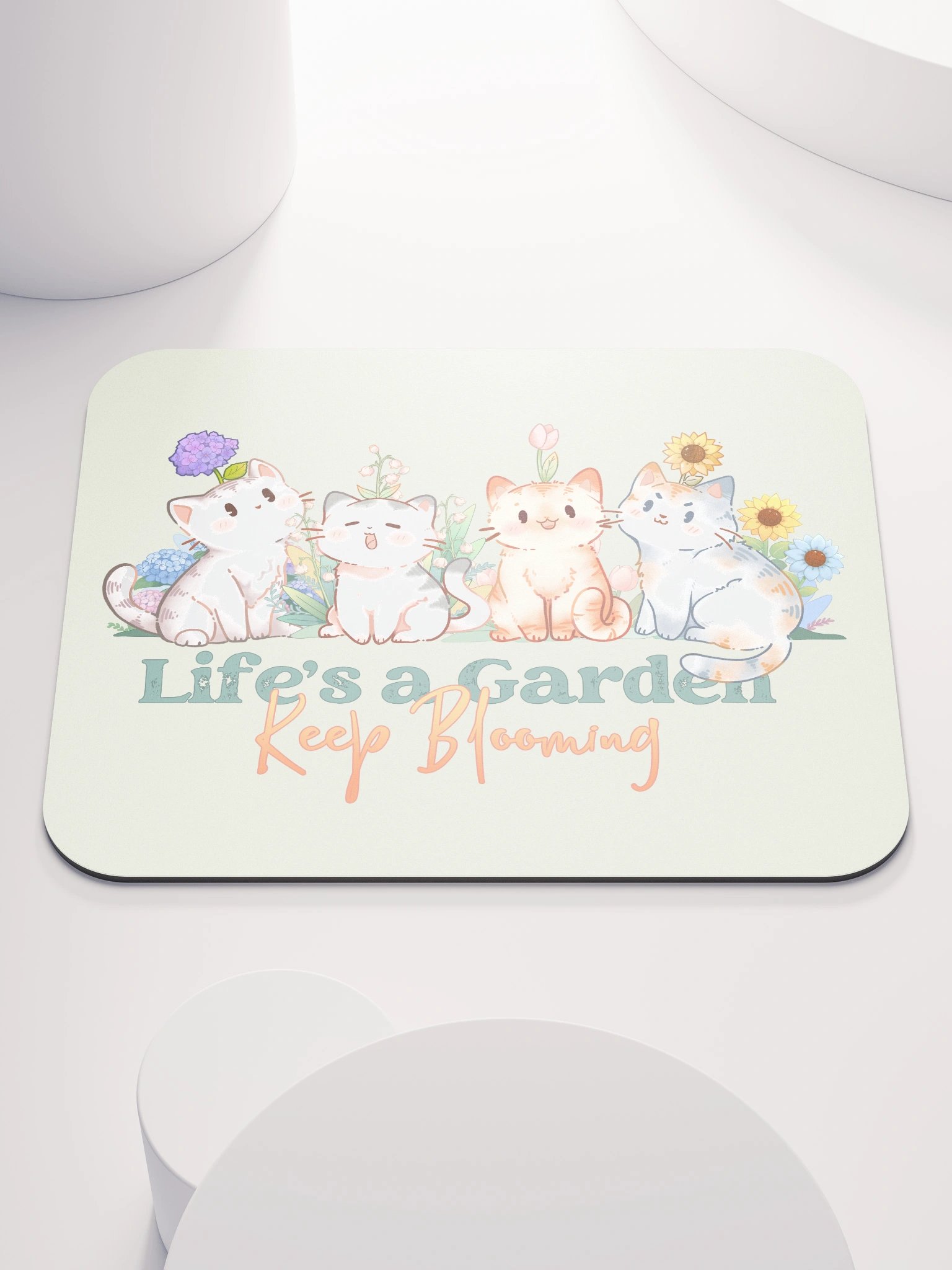 Life is a cat garden - mouse pad product image (4)