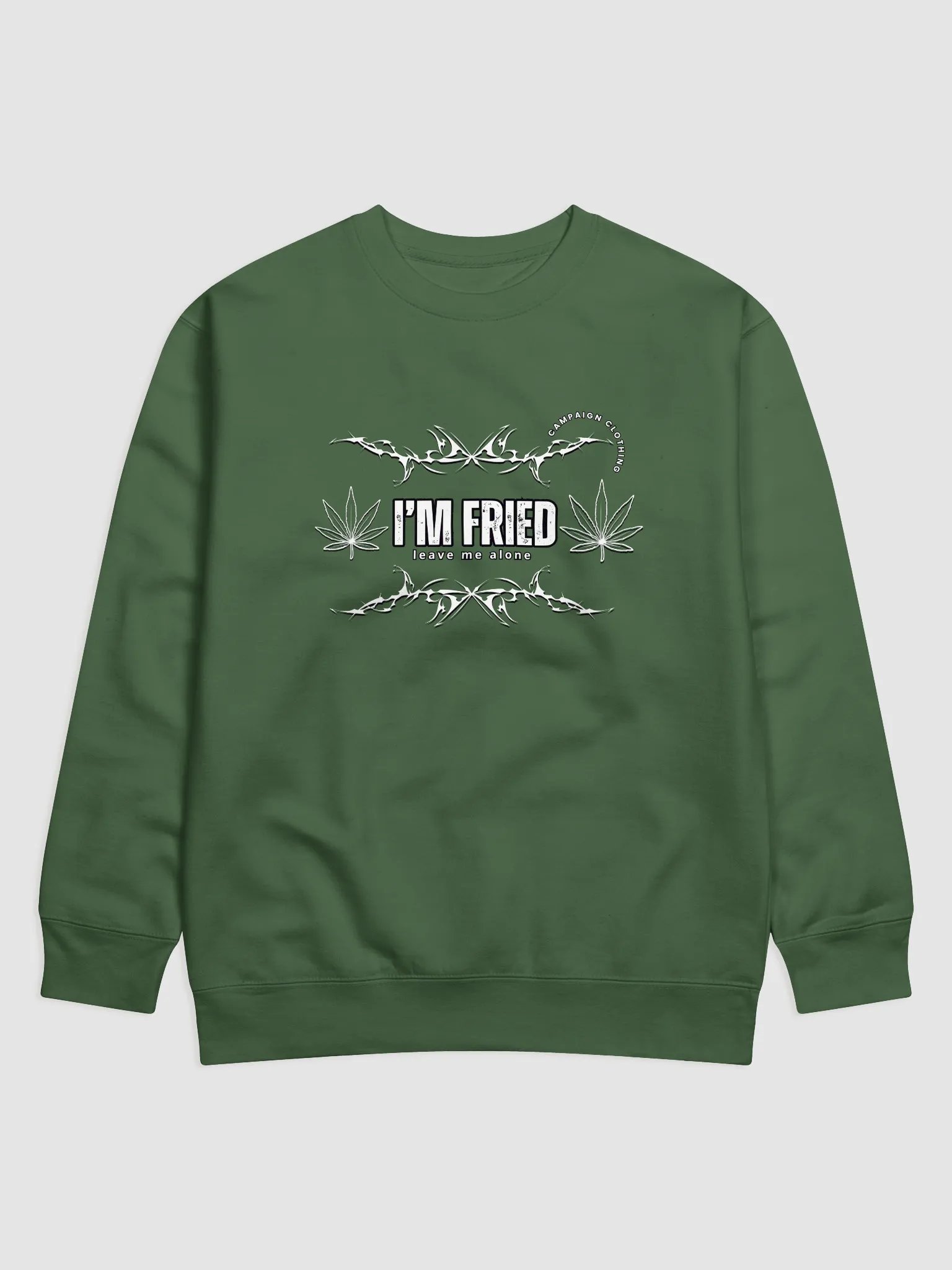 [Stoner's Haven] I'm fried Sweatshirt product image (1)