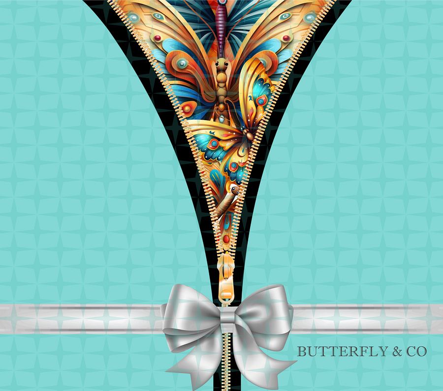 Butterfly and Co Skinny Tumbler Wrap product image (7)