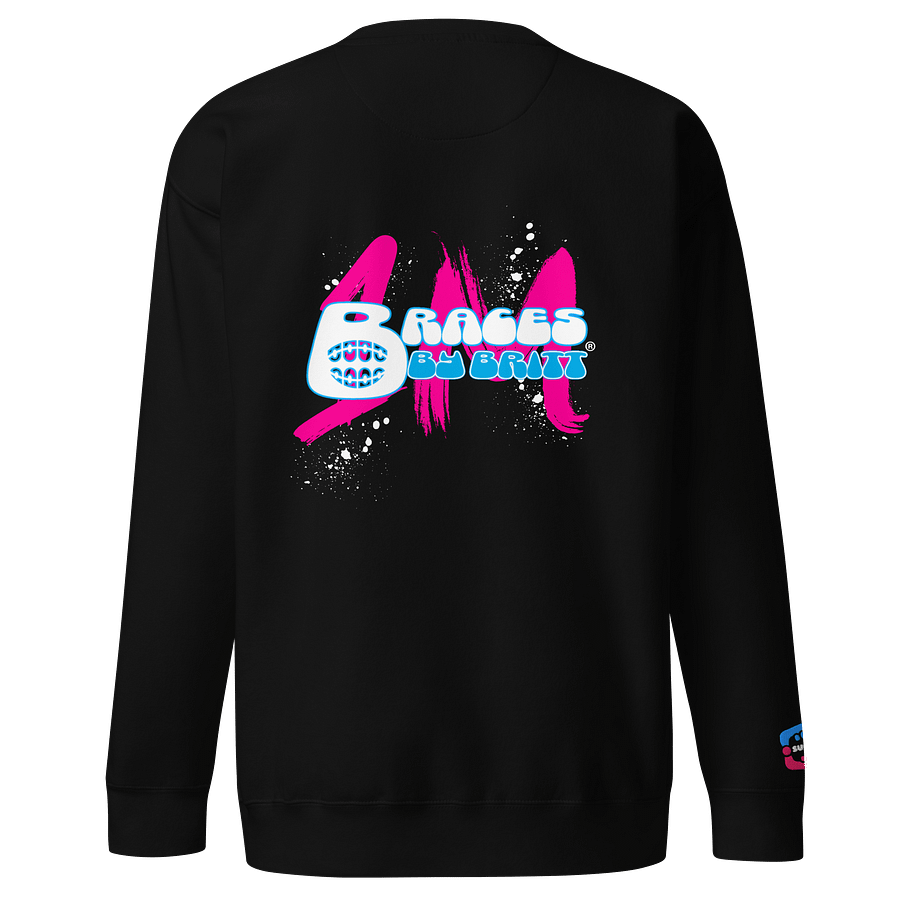 Braces By Britt® 1 Million Unisex Adult Crewneck product image (5)