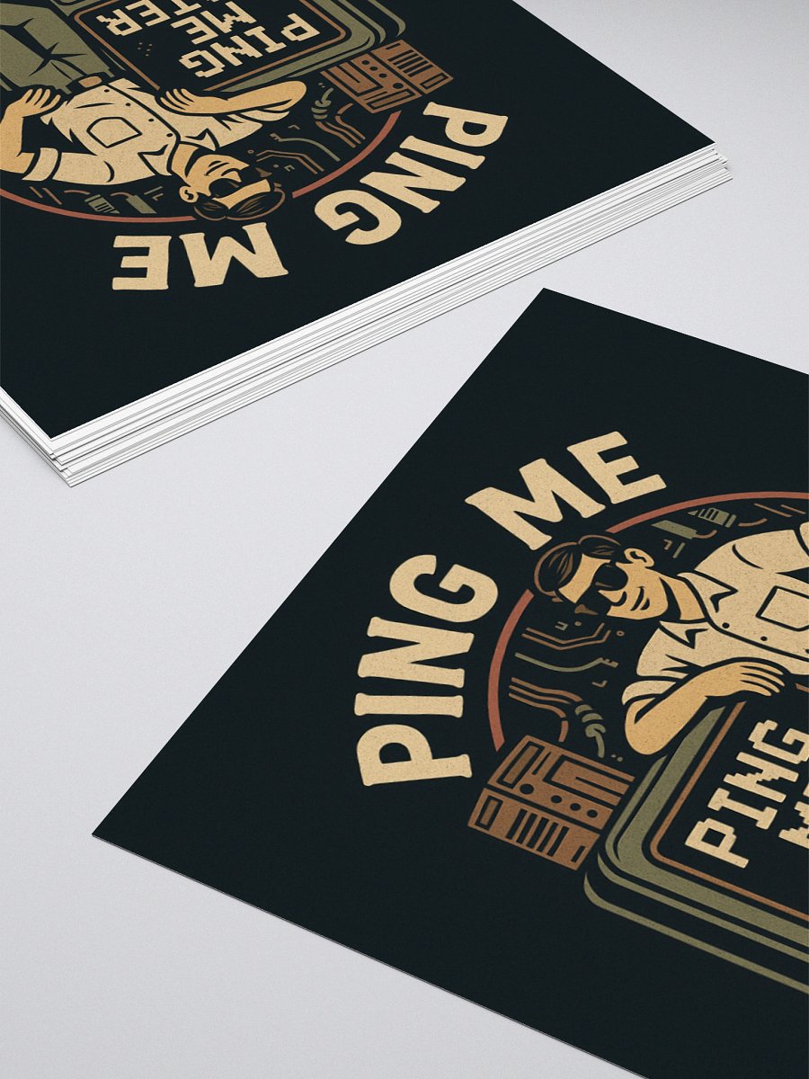 PING ME - Sticker product image (4)