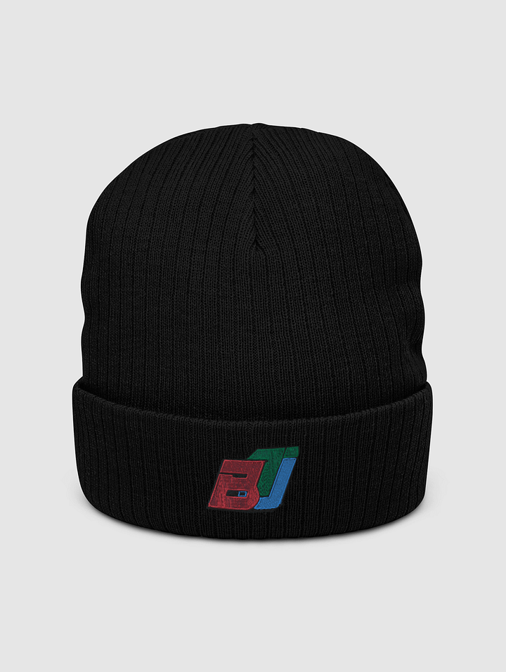 [BTJGAMES] Ribbed knit beanie product image (1)