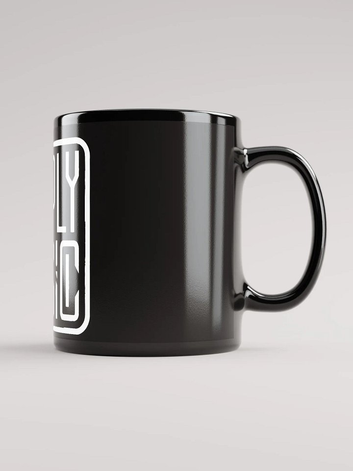 SIMPLY MUSIC Black Glossy Mug product image (1)