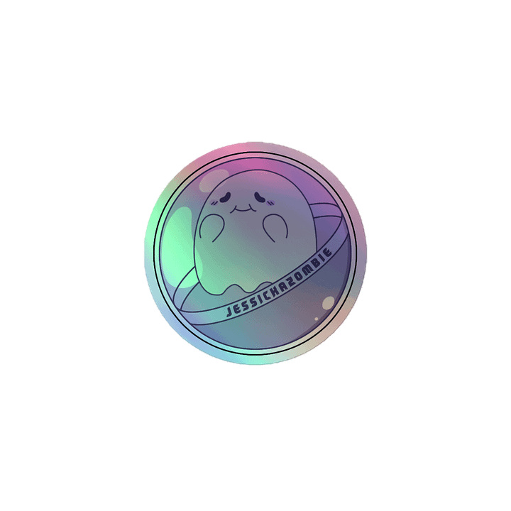 Gacha Ghost Holographic Sticker product image (1)