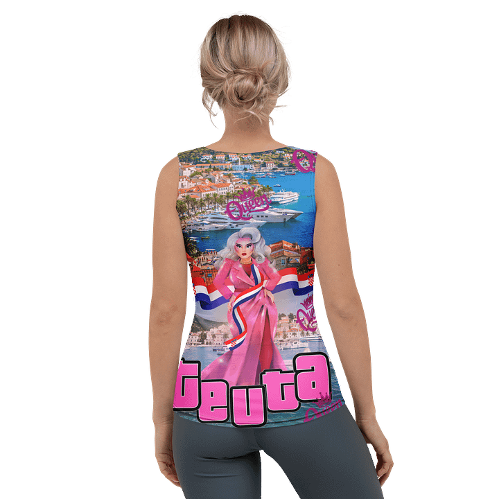 Empowerment All-Over Women's Tank Top Teuta product image (2)