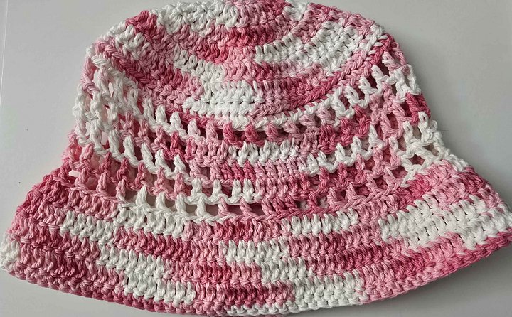 Prada Inspired Strawberry Bucket Hat product image (1)