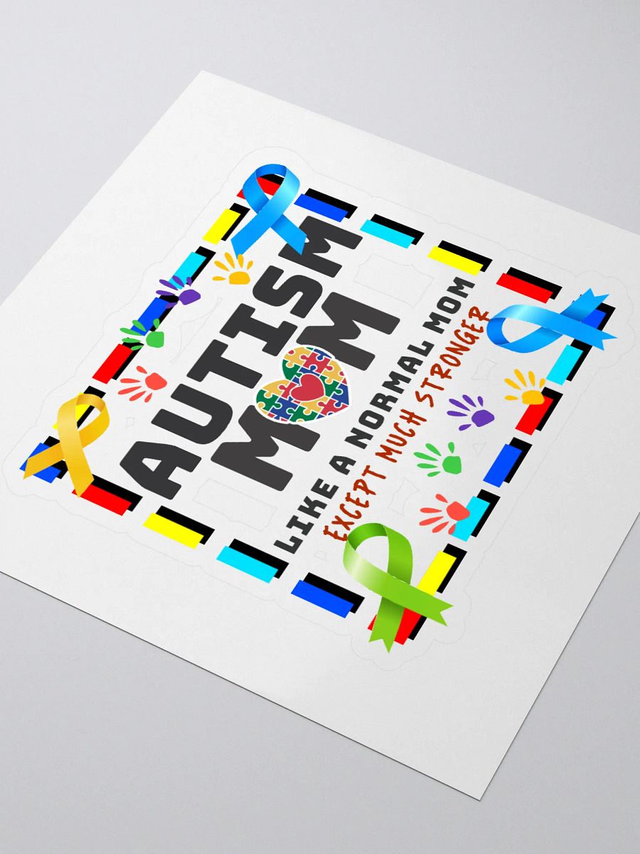 Autism Mom Sticker product image (3)