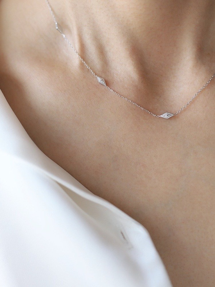 Rice Star Pendant Necklace | 18K Gold Plated. product image (5)