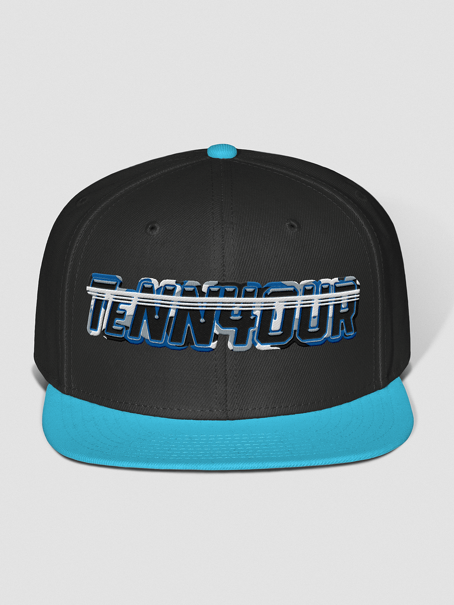 TENN4OUR Camo Blue (Embroidered) Snapback Cap product image (3)