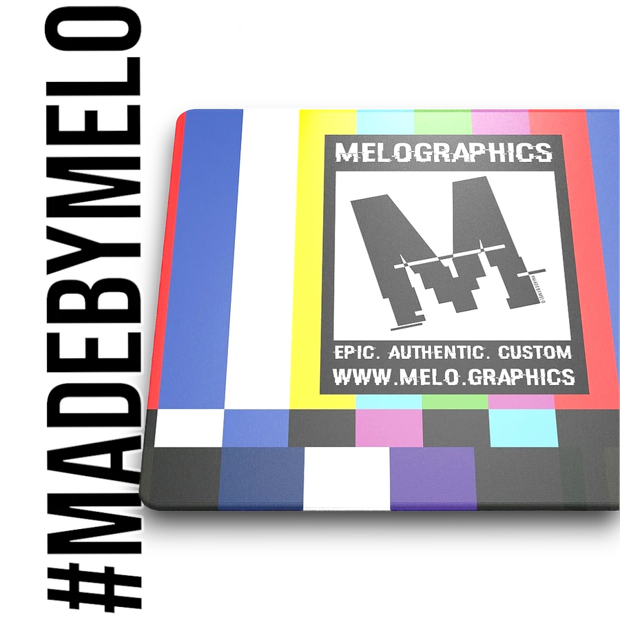 Rated M for MELO TV - Gaming Mouse Pad | #MadeByMELO product image (1)