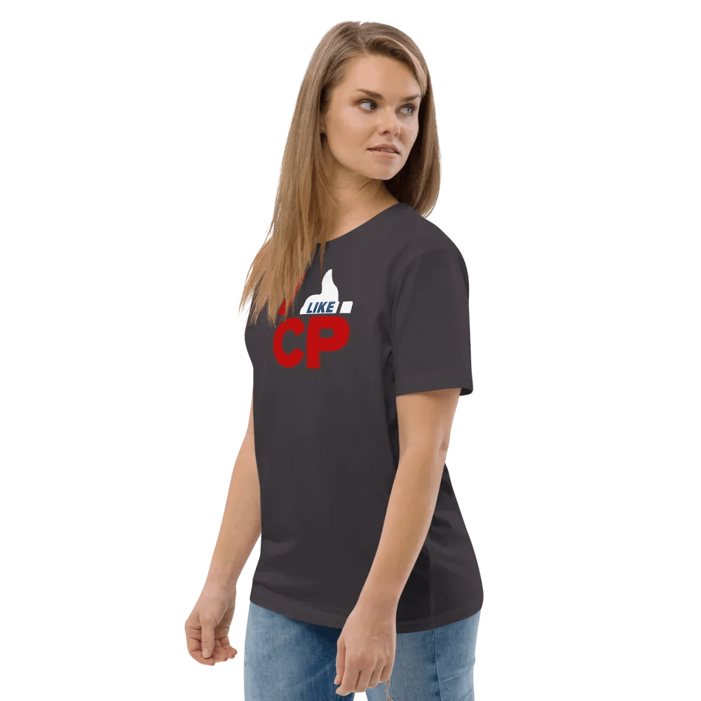 I Like CP, Red Blue On White T-Shirt product image (2)