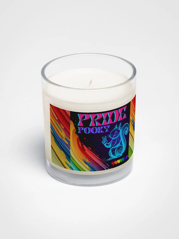 Pride Peace Squirrel Soy Wax Candle product image (2)