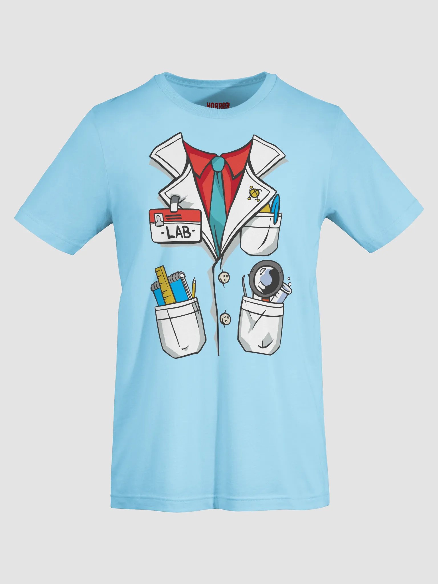 Science Lab Technician Halloween Costume Funny T-Shirt product image (35)