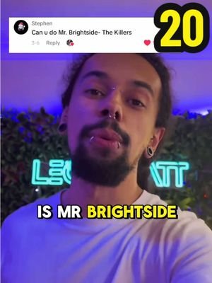PART 20 - Mr Brightside by @The Killers 🔥 what an absolute BANGER! Follow & comment your song request! #mrbrightside #thekillers #leonbratt #1000songchallenge #1000songchallengeLB #fyp #music #coversong