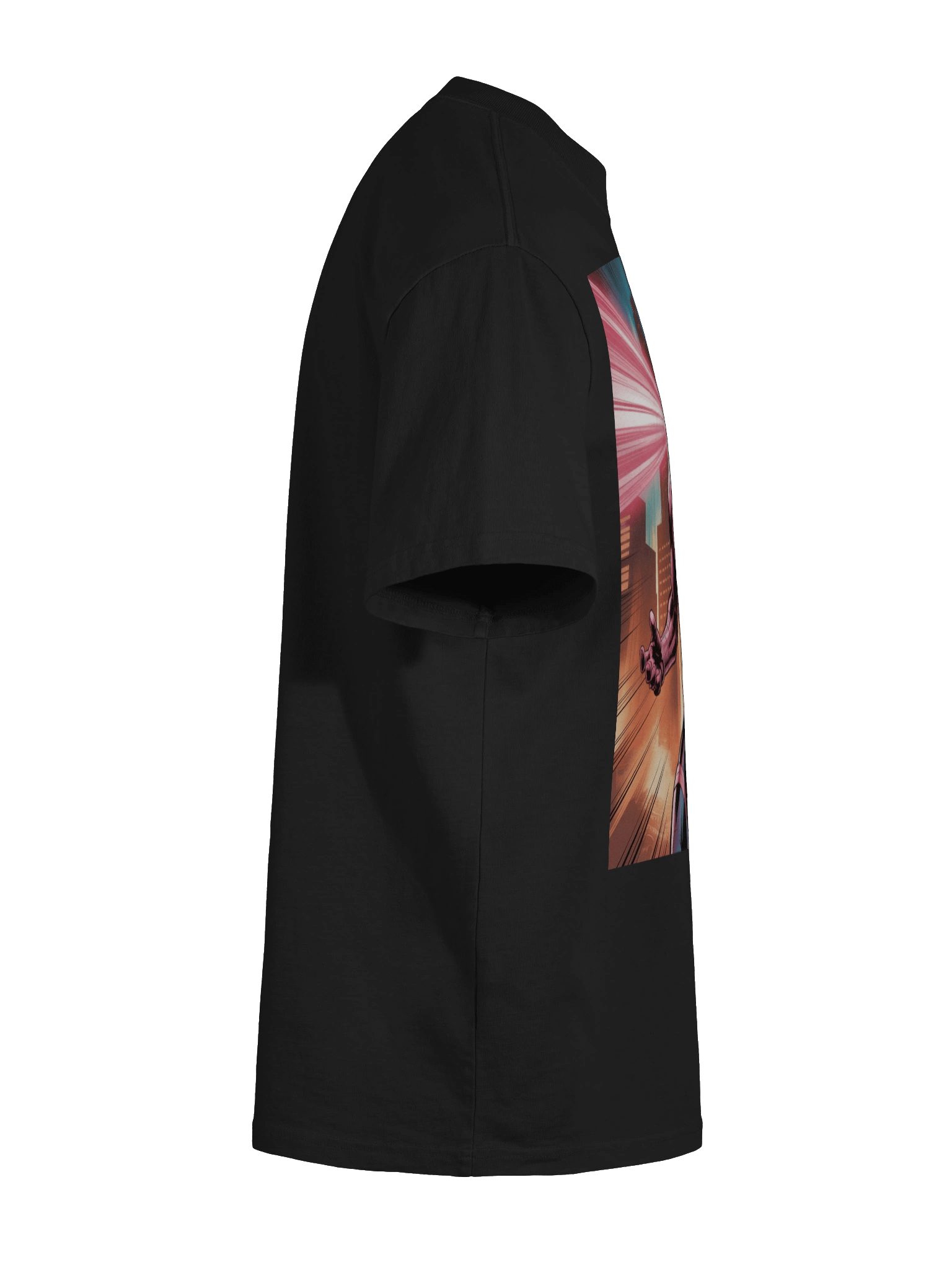 Cyclops Metropolis Mayhem Oversized Faded T-Shirt – Crimson City Sentinel product image (11)
