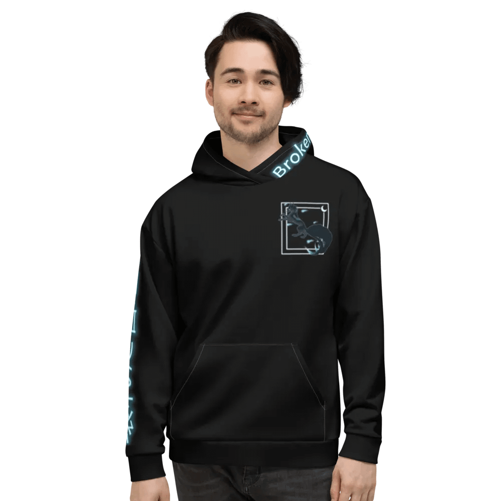9 Tails Alt Design Kitsune Allover Hoody product image (2)