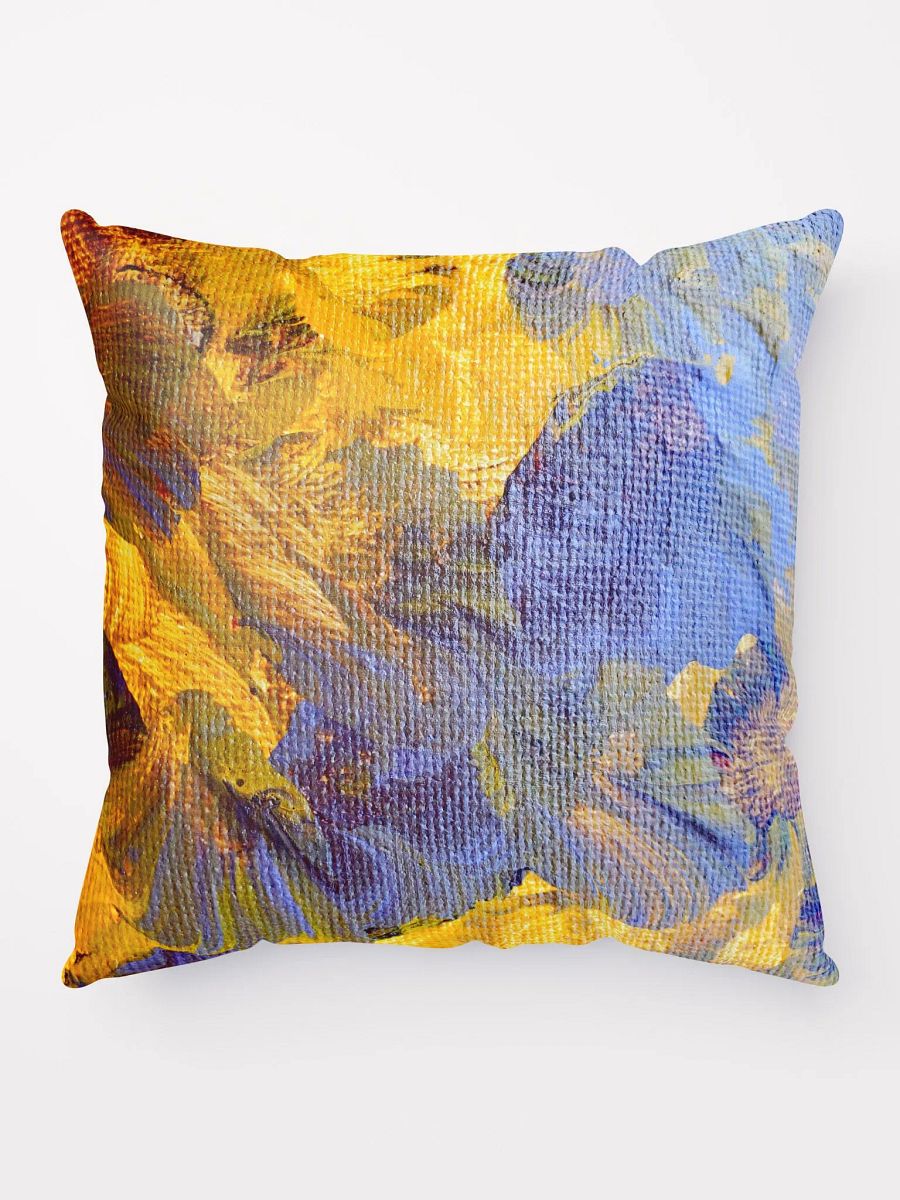 Retro Floral Abstract Throw Pillow product image (10)