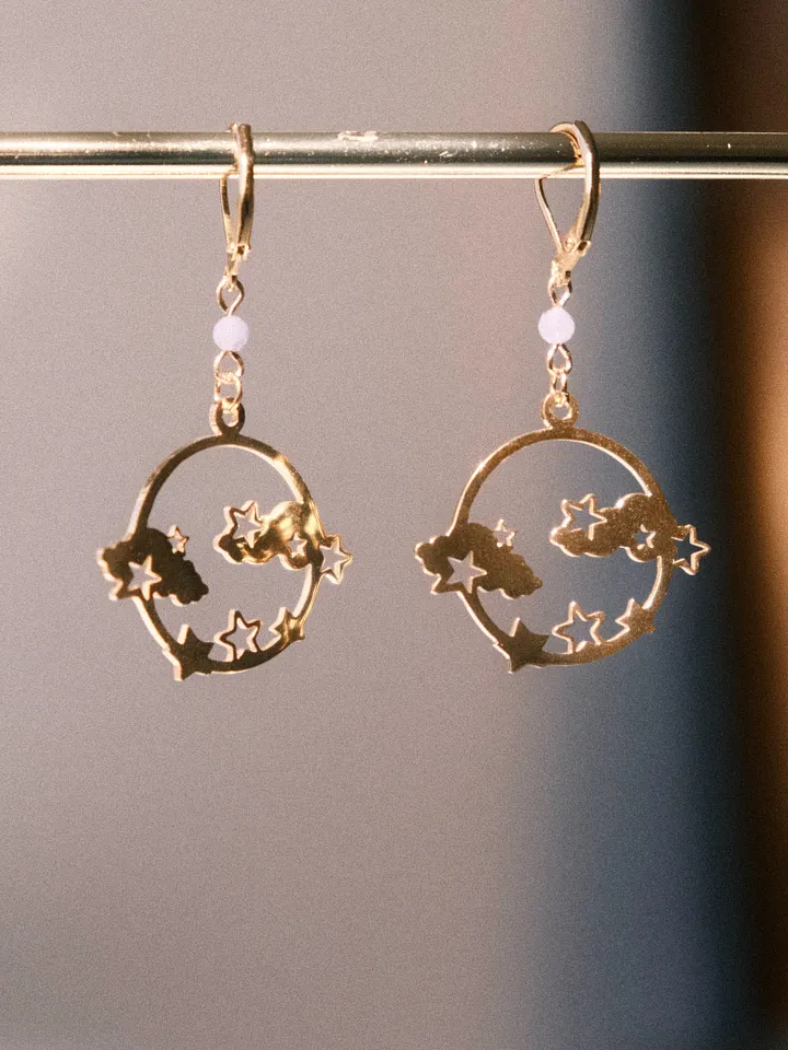 Starry nights - Tanzanite earrings product image (2)