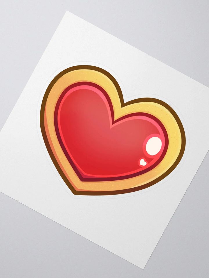 Red Cookie Sticker product image (2)