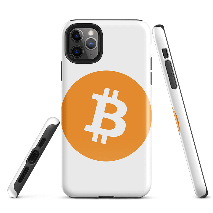 ₿ Bitcoin Logo Tough Case for iPhone® product image (5)
