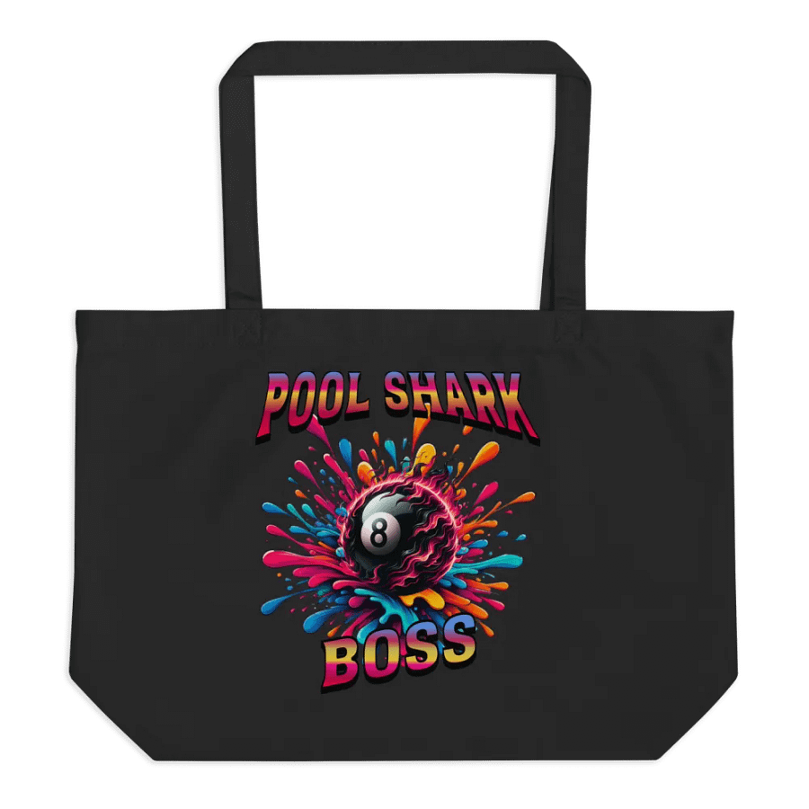 Pool Shark Boss Energized Eight Ball Tote Bag product image (1)