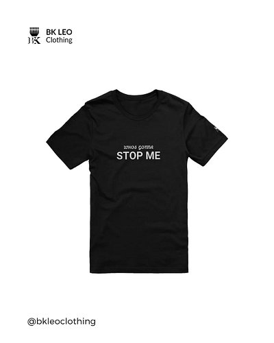 ‎Who's gonna: STOP ME, Cotton Lightweight fabric Regular Fit T-shirt 
‎
‎https://bkleoclothing.store/products/whos-gonna-stop...