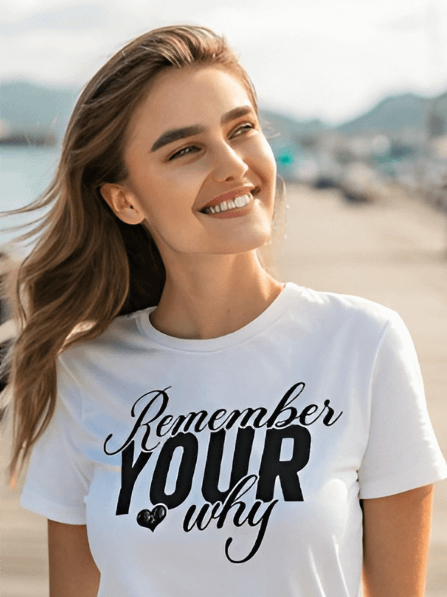 Remember Your Why - Women's White T-Shirt product image (1)